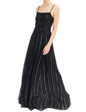 NEW ALLISON julietta maxi dress in black